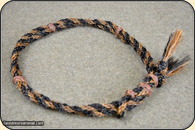 Twisted horse hair hat band - Image 3 of 9