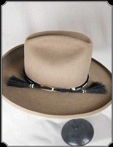 Bone Beaded Horse Hair Hatband - 3 of 6