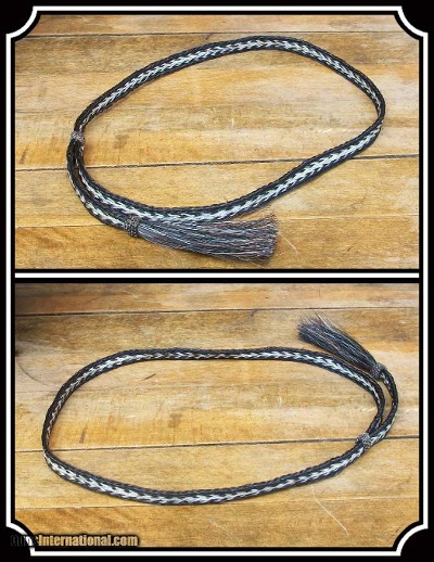 Men's Hat - Horsehair Hat Bands - 1/2 inch wide - Image 4 of 5