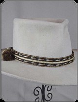One Inch Genuine Horse Hair Hat Band