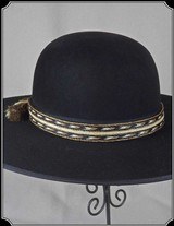 One Inch Genuine Horse Hair Hat Band - 3 of 11