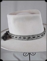 One Inch Genuine Horse Hair Hat Band - 2 of 11