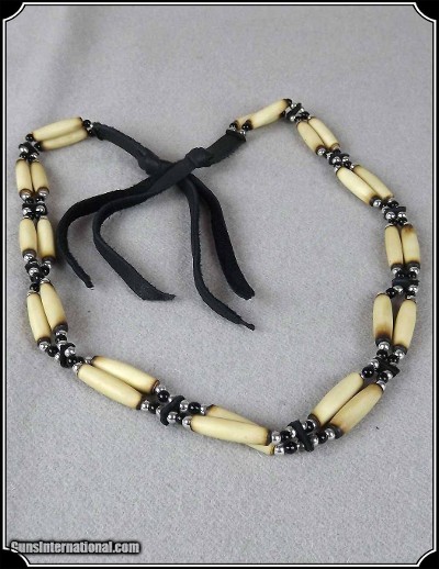 Two Strand Bone Hat Band - Image 5 of 7