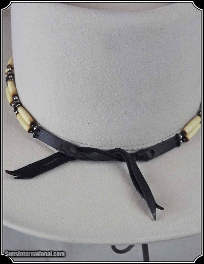 Two Strand Bone Hat Band - Image 4 of 7