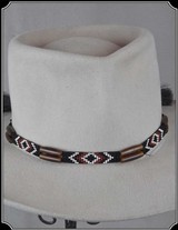 Glass Quill and Bead Hat Band - 2 of 8