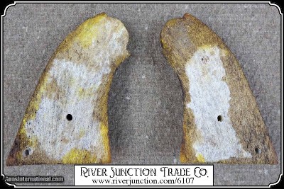 Grips ~ Aged Elk Horn with bark on. For your 1858 Remington - Image 8 of 9