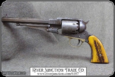 Grips ~ Aged Elk Horn with bark on. For your 1858 Remington - Image 4 of 9