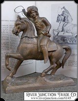 Buffalo Bill Statue, Souvenir of his Wild West Show. - 1 of 8