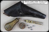 Colt, Pocket Model 1849, with Original Holster, Flask & Mold - 3 of 20