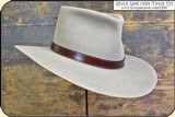Leather Hat Band 3/4" Tapered with Buckle - Brown - 2 of 5
