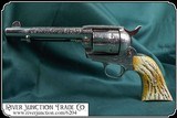 UBERTI .45 Colt Fully Engraved with Real Jigged bone grips - 2 of 13