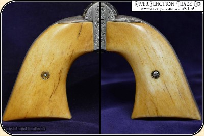 Bone two piece Grips ~ We Hand make and fit to your Colt SAA and all its Clones - Image 2 of 12