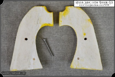 Hand made Bone Colt Bisley two piece Grips - Image 5 of 12