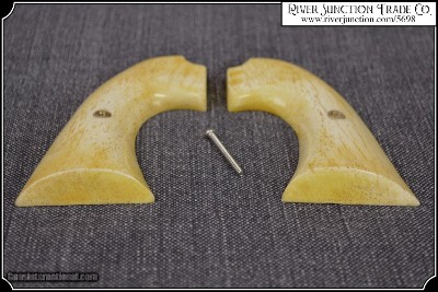 Hand made Bone Colt Bisley two piece Grips - Image 4 of 12