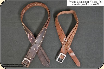 Studded Cartridge Belt - .45 Caliber - Image 7 of 8