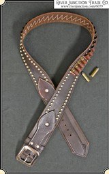 Studded Cartridge Belt - .45 Caliber