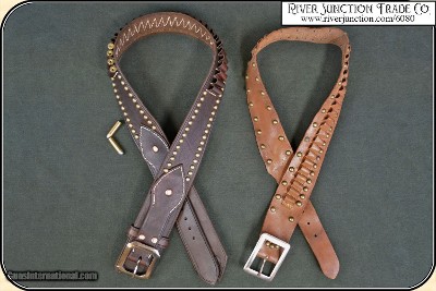 Studded Cartridge Belt - .38 Caliber - Image 7 of 8