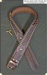 Studded Cartridge Belt - .38 Caliber