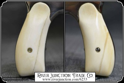 Bone Grips for a Smith & Wesson Model 3 Russian - Image 4 of 5