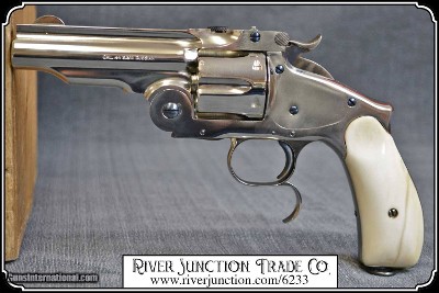 Bone Grips for a Smith & Wesson Model 3 Russian - Image 3 of 5