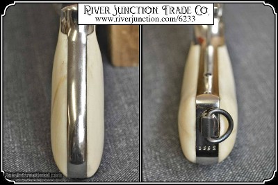 Bone Grips for a Smith & Wesson Model 3 Russian - Image 5 of 5