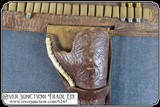 Antique holster & money belt for 4 3/4 inch barreled Colt SAA or Clones - 5 of 11