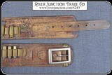 Antique holster & money belt for 4 3/4 inch barreled Colt SAA or Clones - 8 of 11