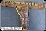 Antique holster & money belt for 4 3/4 inch barreled Colt SAA or Clones - 4 of 11