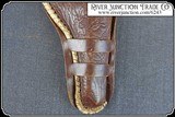 Antique holster & money belt for 4 3/4 inch barreled Colt SAA or Clones - 6 of 11