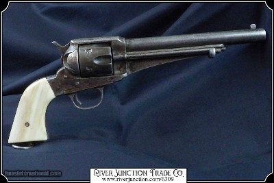 Hand made Bone 1875 or 1895 Original or Uberti Remington two piece Grips RJT#6309 - Image 2 of 10
