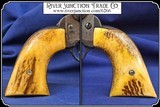 Elk Horn 1873 S.A. Grip w/bark & antique stain - 4 of 9