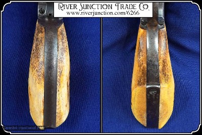 Elk Horn 1873 S.A. Grip w/bark & antique stain - Image 5 of 9