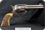 Old Vaquero and other Ruger Grips ~ Hand made Elk Horn two piece Grips w/ bark on RJT#5858 - 2 of 13