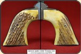 Old Vaquero and other Ruger Grips ~ Hand made Elk Horn two piece Grips w/ bark on RJT#5858 - 3 of 13