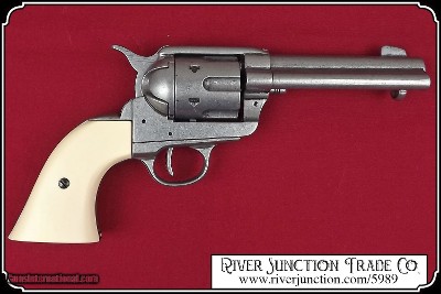 Non- firing 1873 Colt. simulated Ivory grips - Image 4 of 7
