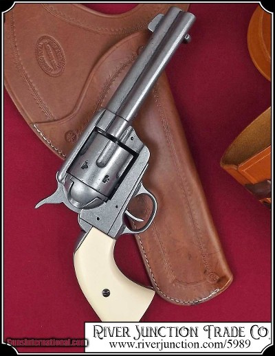 Non- firing 1873 Colt. simulated Ivory grips