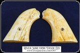 (One of a kind) Bone Hand Made Grips for the Uberti Remington 1875/90 - 7 of 8