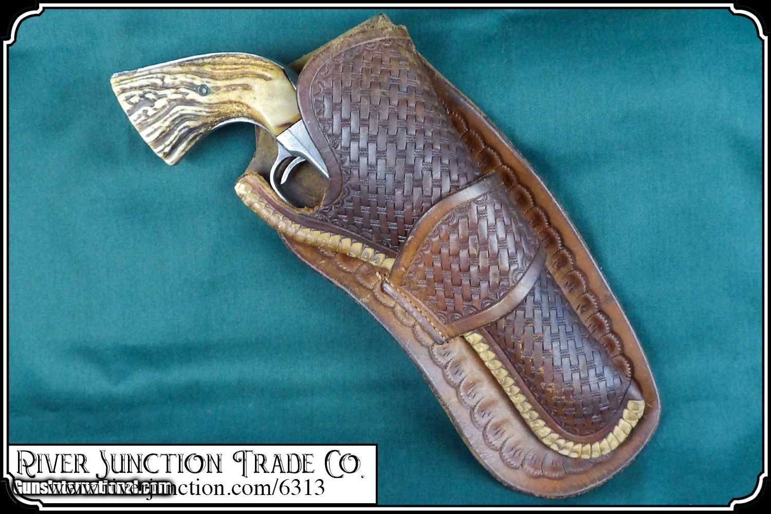 Holster - Lawrence Right hand holster for Colt Single Action 4 3/4 or 5 ...