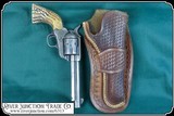 Holster - Lawrence Right hand holster for Colt Single Action 4 3/4 or 5 1/2 inch barrel - 3 of 9