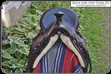 Antique Saddle Newly Restored,15 inch seat - 11 of 22
