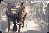 Antique Saddle Newly Restored,15 inch seat - 2 of 22