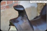 Antique Saddle Newly Restored,15 inch seat - 10 of 22