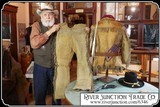 A truly rare find: Original Indian Wars Cavalry Officers brain tanned elk hide coat and trousers. - 10 of 20