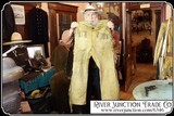 A truly rare find: Original Indian Wars Cavalry Officers brain tanned elk hide coat and trousers. - 9 of 20