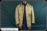A truly rare find: Original Indian Wars Cavalry Officers brain tanned elk hide coat and trousers. - 14 of 20