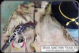 A truly rare find: Original Indian Wars Cavalry Officers brain tanned elk hide coat and trousers. - 8 of 20