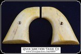 Single Action Army Grips ~ Hand made Elk Horn high polish smooth two piece Grips - 7 of 9