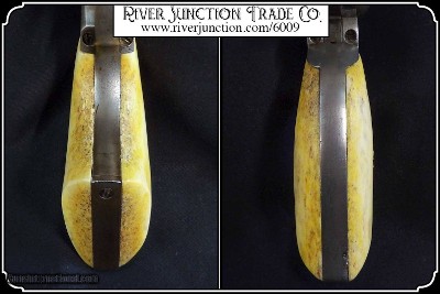 Single Action Army Grips ~ Hand made Elk Horn high polish smooth two piece Grips - Image 5 of 9