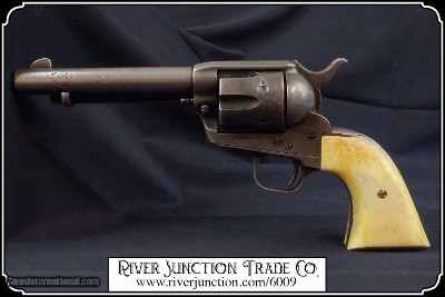 Single Action Army Grips ~ Hand made Elk Horn high polish smooth two piece Grips - Image 2 of 9