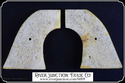 Single Action Army Grips ~ Hand made Elk Horn high polish smooth two piece Grips - Image 8 of 9